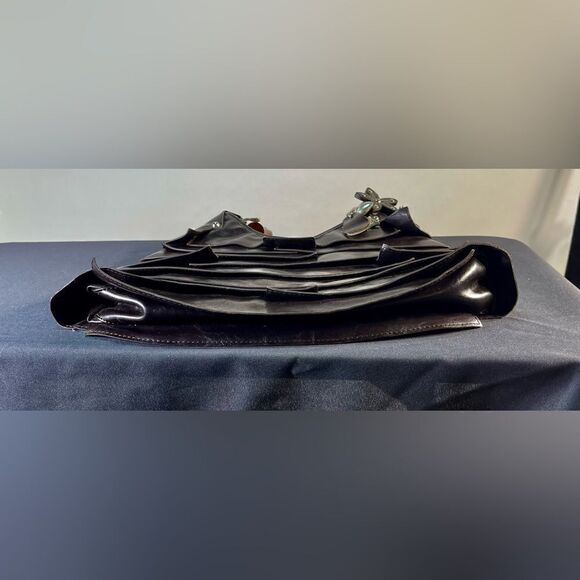 GUCCI - Vintage Burgundy Leather Purse - Picture 3 of 11